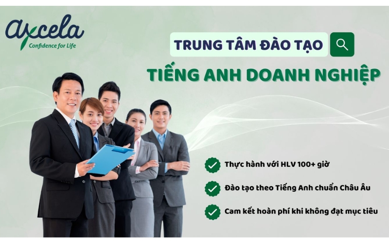 Trung tâm tiếng Anh doanh nghiệp Axcela Vietnam