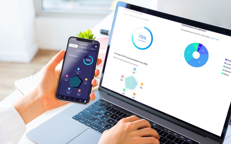 chấm điểm về phần nói