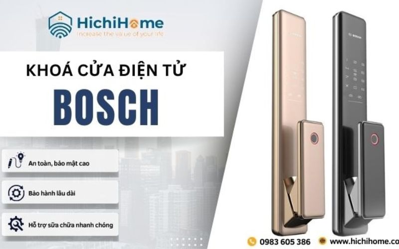 đơn vị cung cấp khóa điện tử bosch hichihome